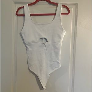 Abercrombie White Bodysuit
